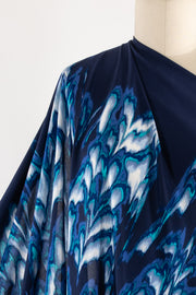Sacre Bleu Silk Crepe De Chine Woven