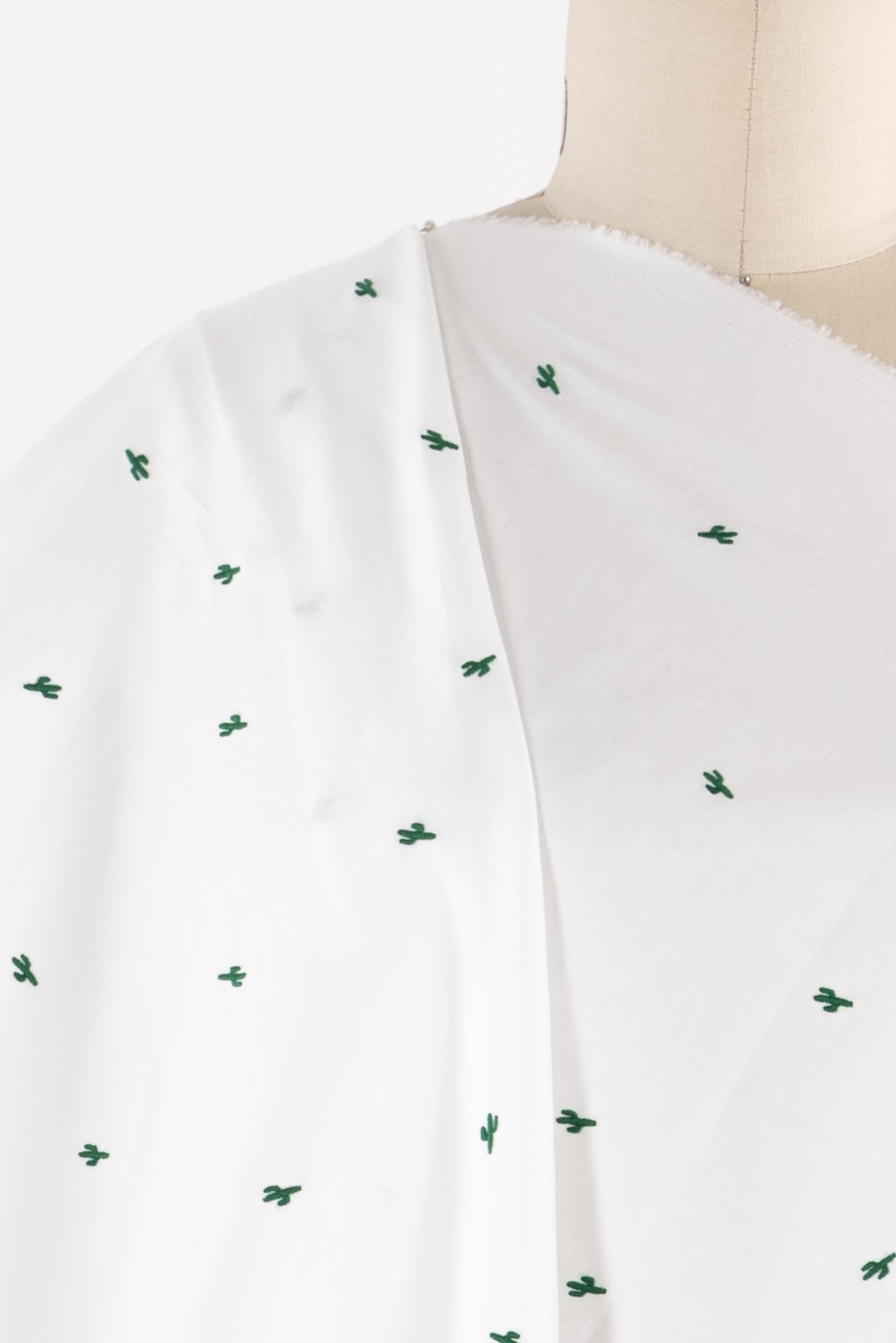 Saguaro Embroidered Cotton Woven