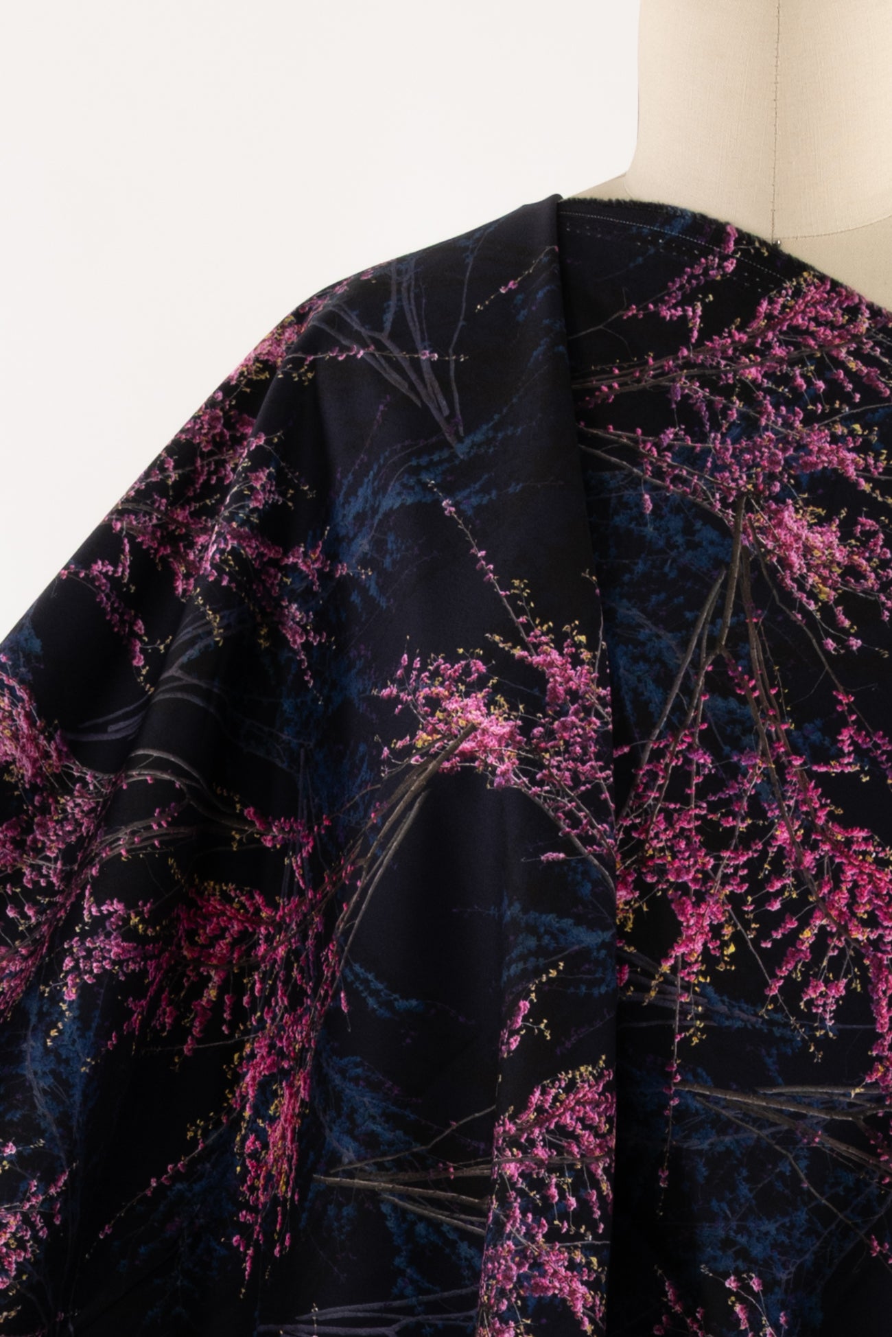 Salvia Stretch Cotton Woven