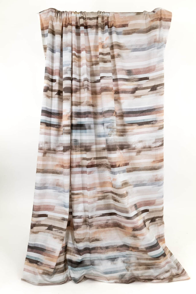 Sand Strata Italian Cotton - Marcy Tilton Fabrics