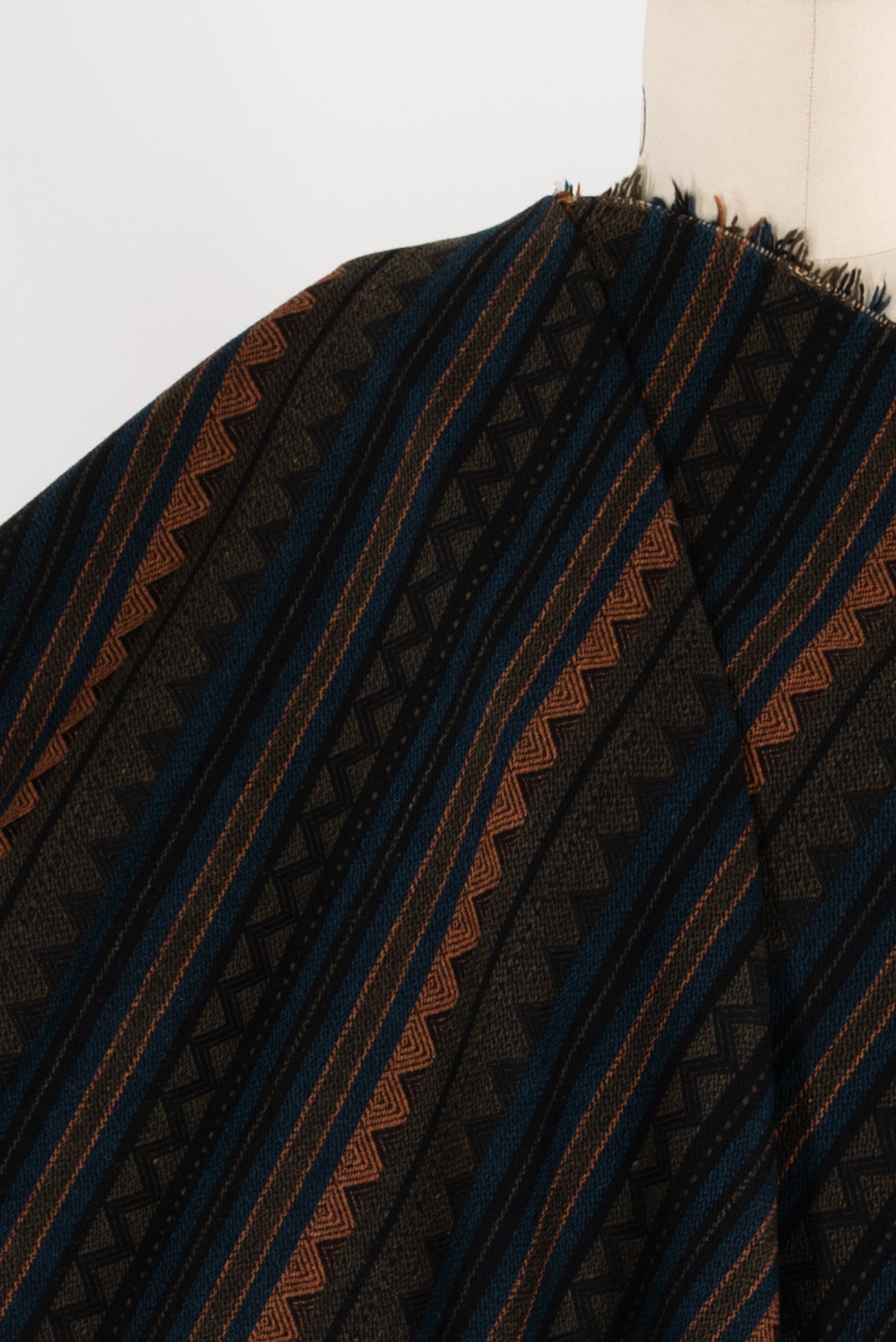 Santa Fe Italian Jacquard Wool Blend Woven