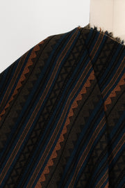 Santa Fe Italian Jacquard Wool Blend Woven