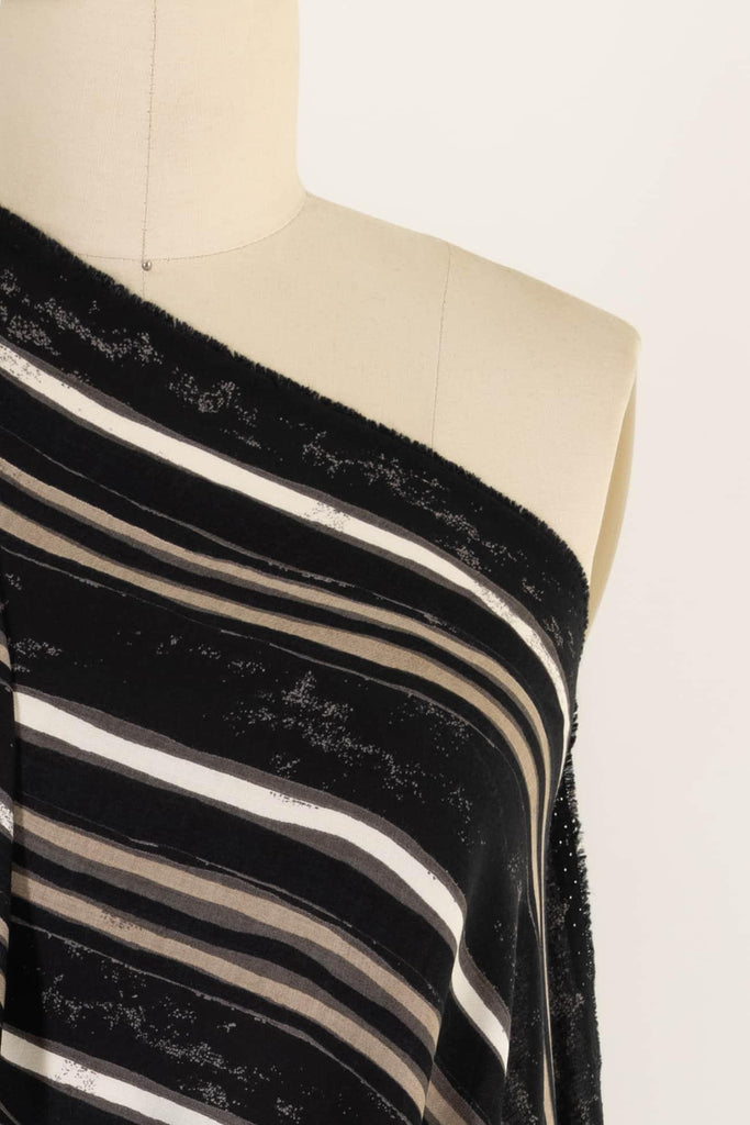 Santa Monica Stripe Rayon Woven - Marcy Tilton Fabrics