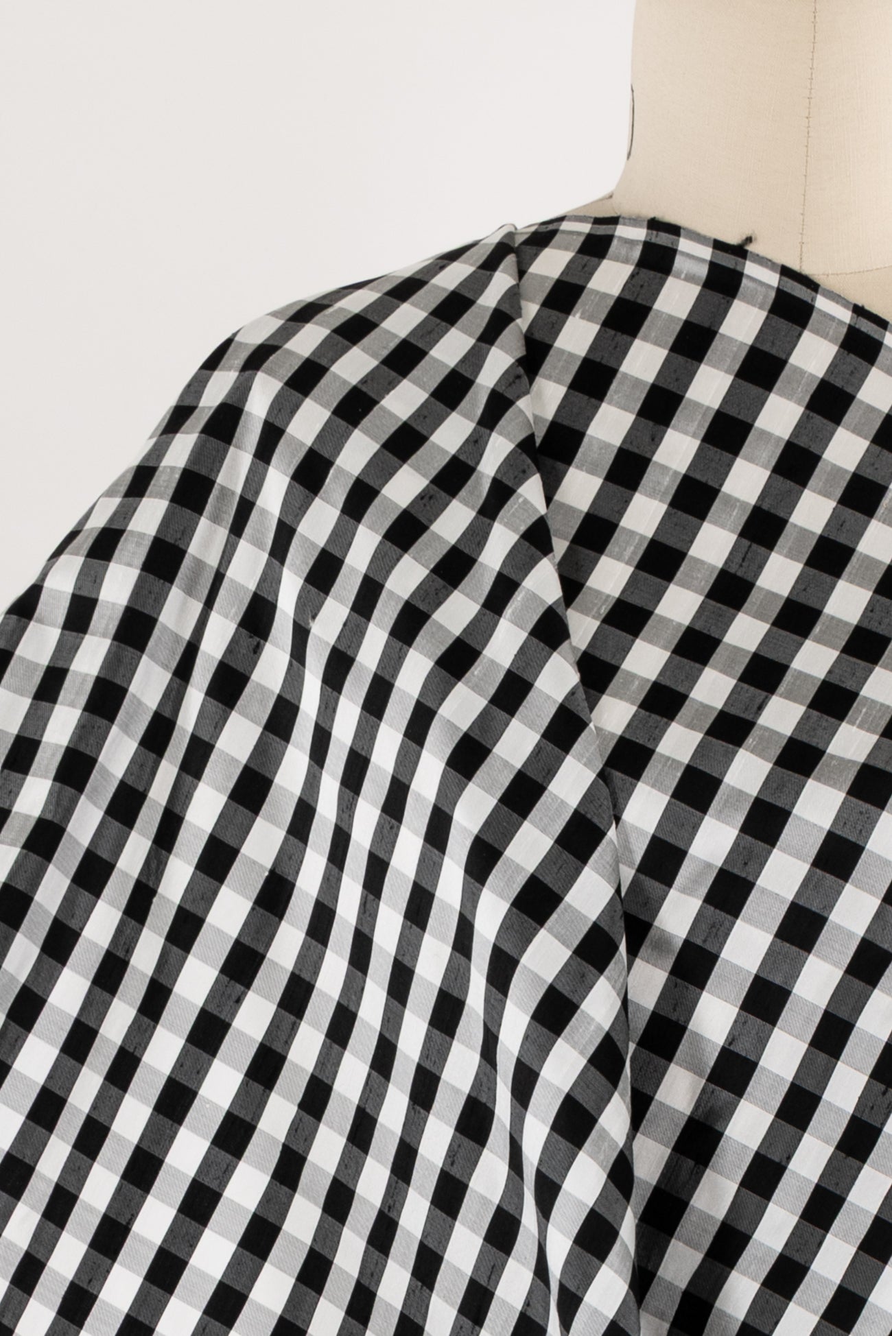 Saville Checks Silk Woven