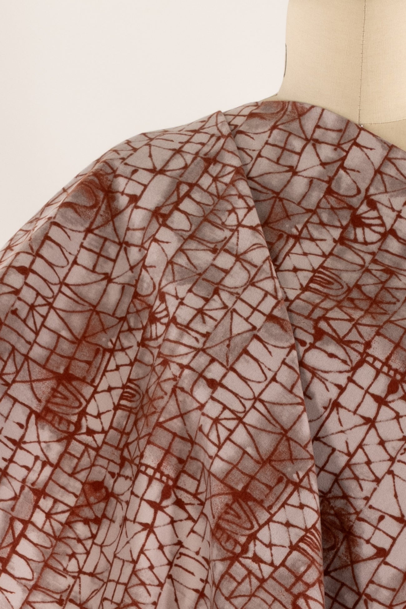 Scraffito Cotton Flannel Woven