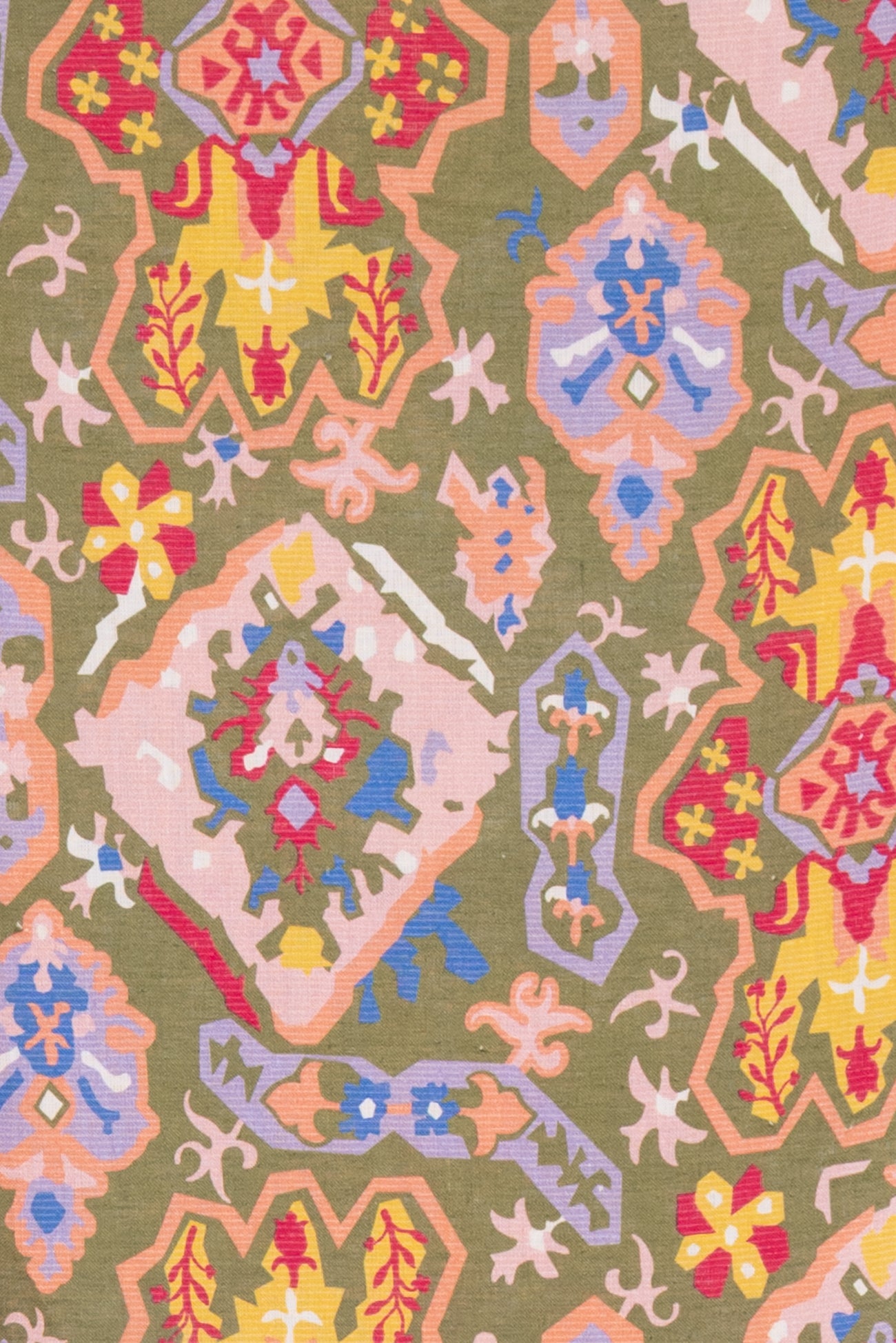 Secret Garden Italian Linen Woven