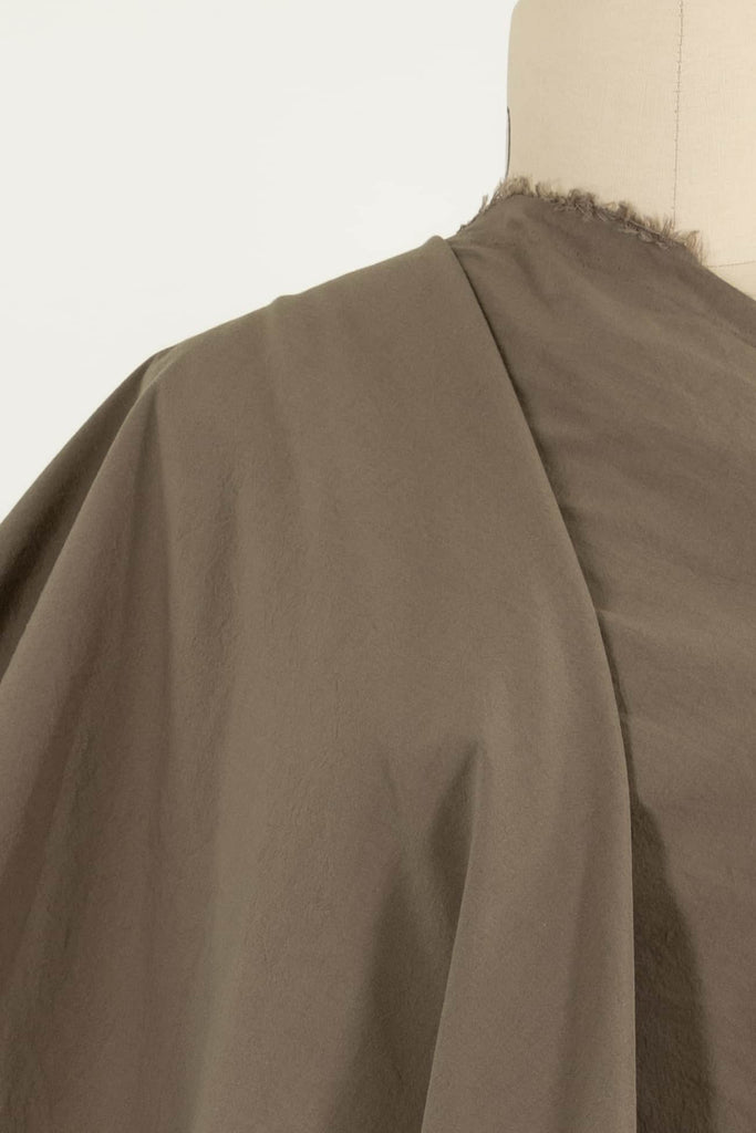 Sepia JP Crinkle Italian Cotton Woven - Marcy Tilton Fabrics