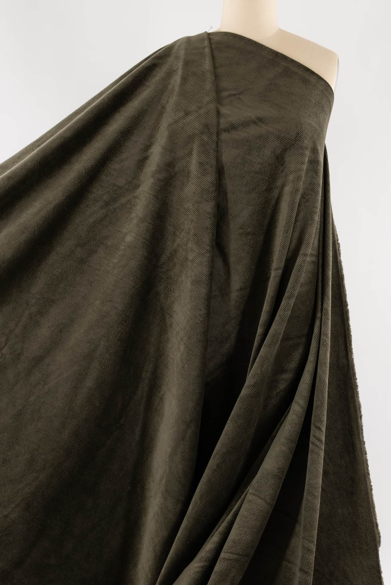 Serpentine Cotton Stretch Corduroy Woven