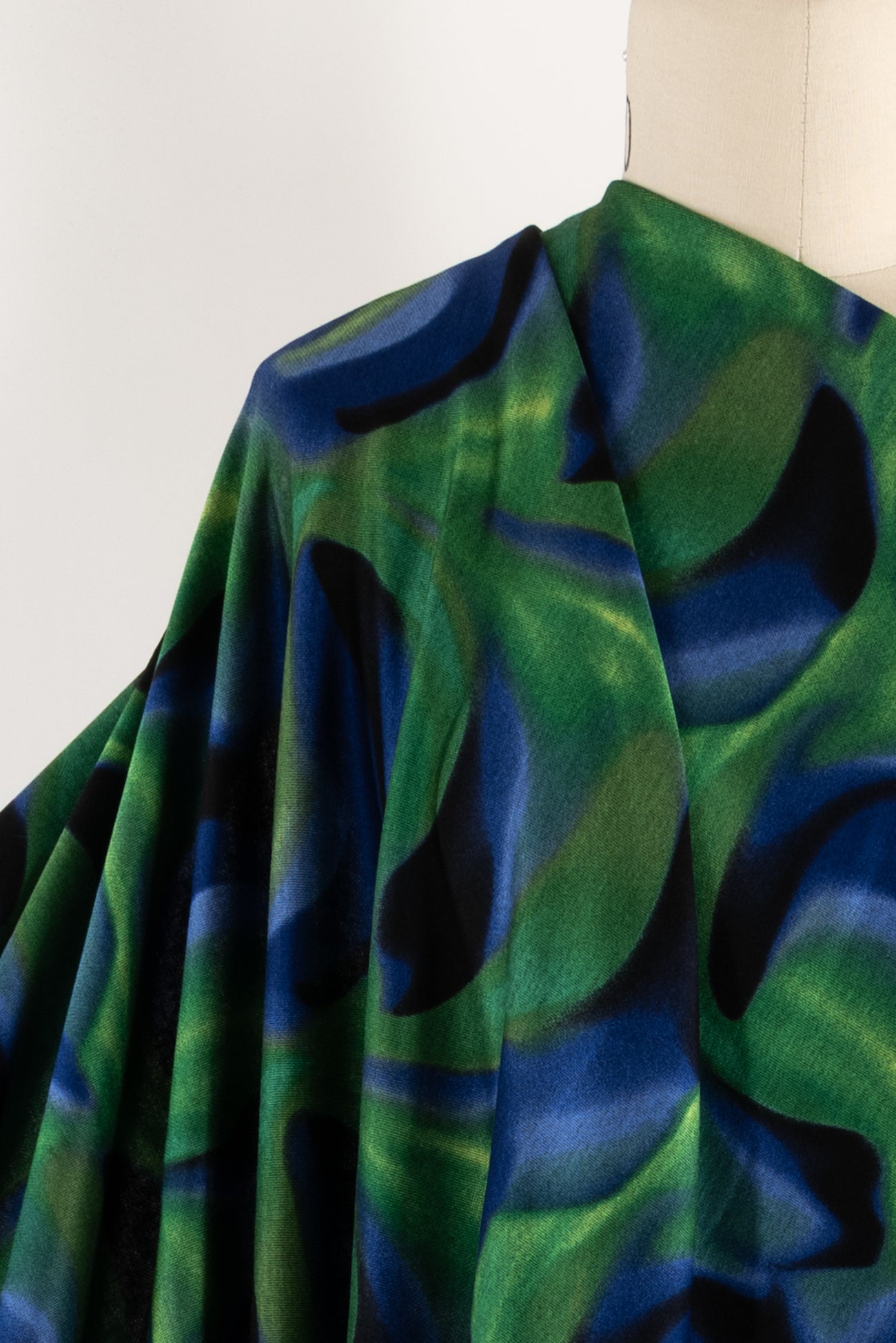 Shadow Stream Ponte Knit