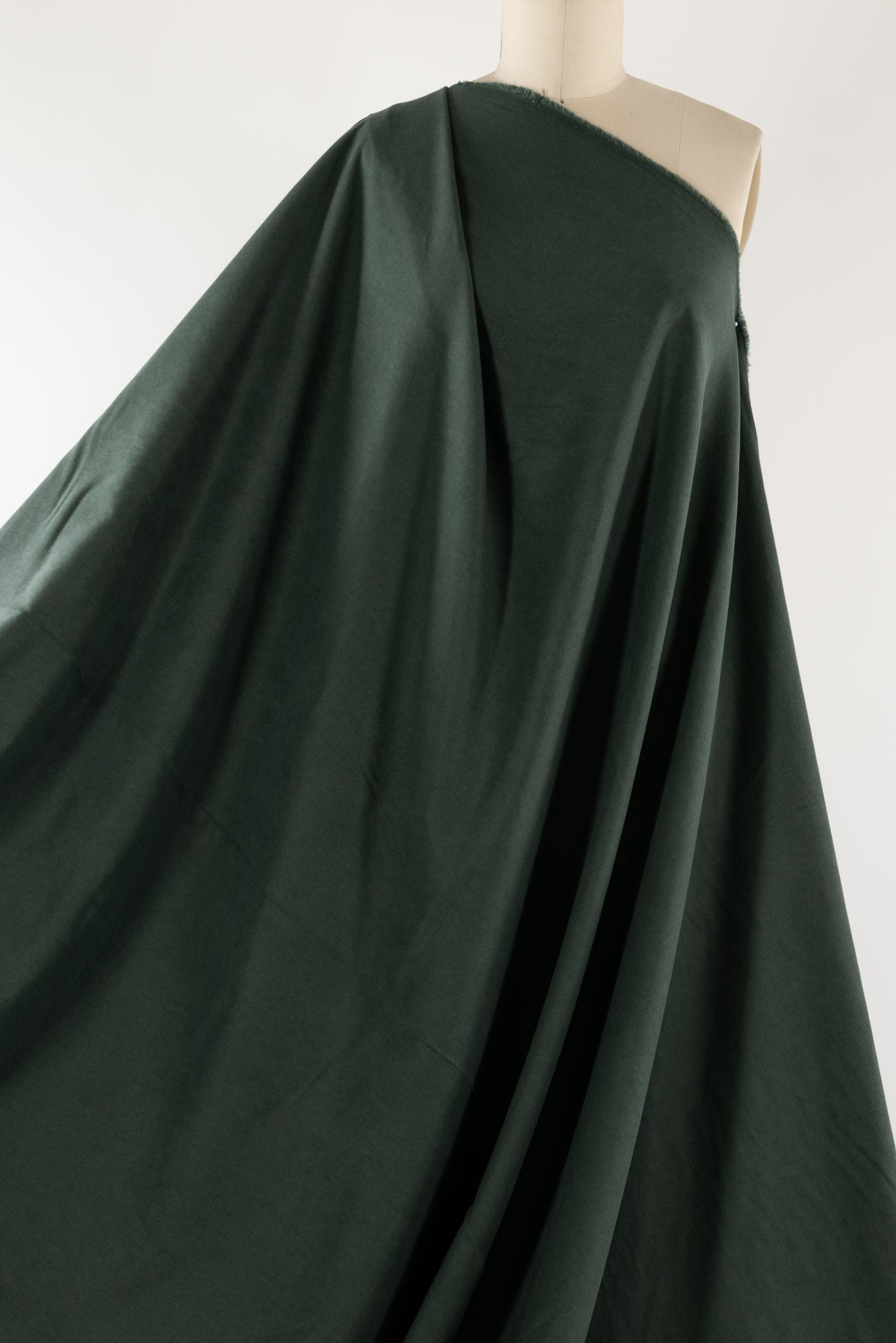 Sherwood Forest Green Tencel/Cotton Woven