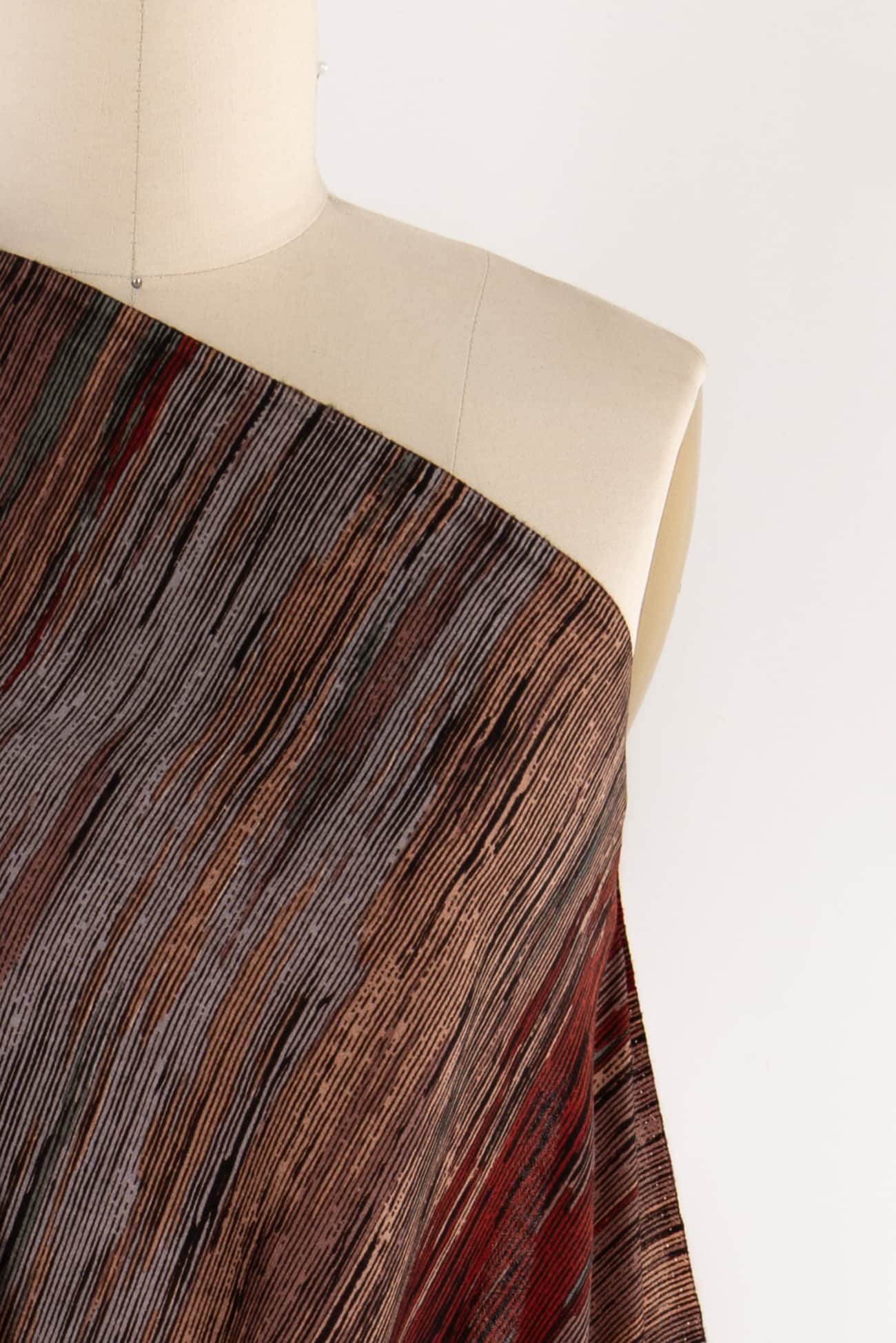 Siena Strata Italian Silk/Wool Challis Woven