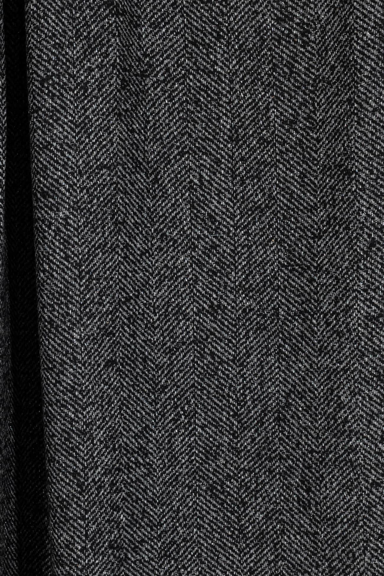 Silvered Pepper Tweed Wool Blend Woven