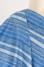 Sky Strata Cotton Woven