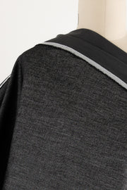 Slate Stretch Cotton Denim Woven - ENDCUT