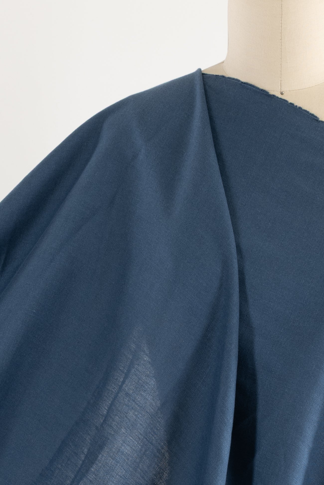 Slate Blue Linen Woven