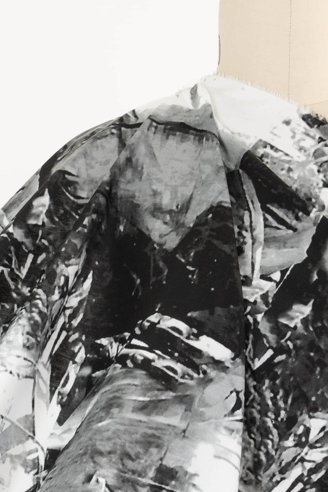 Smoke And Mirrors Italian Cotton Woven - Marcy Tilton Fabrics