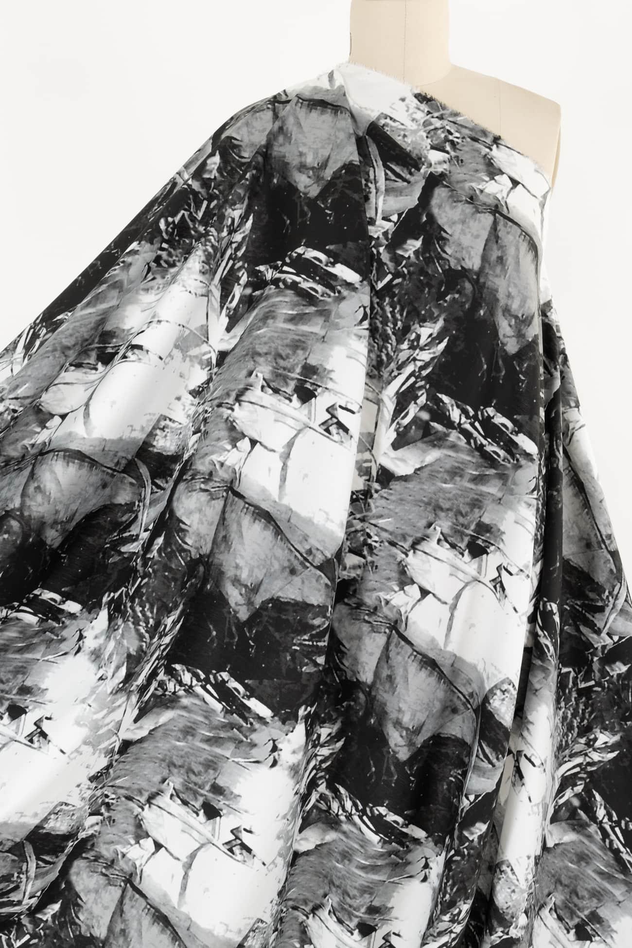 Smoke And Mirrors Italian Cotton Woven - Marcy Tilton Fabrics