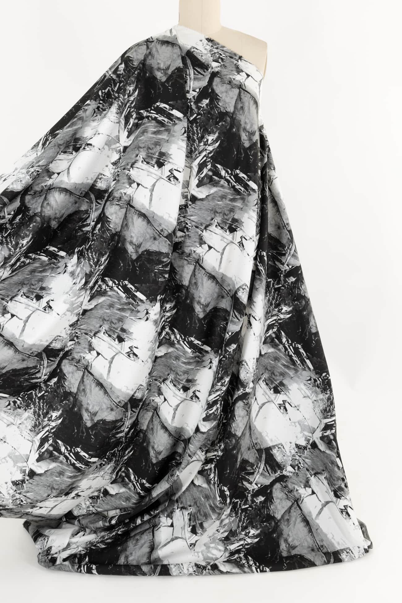 Smoke And Mirrors Italian Cotton Woven - Marcy Tilton Fabrics