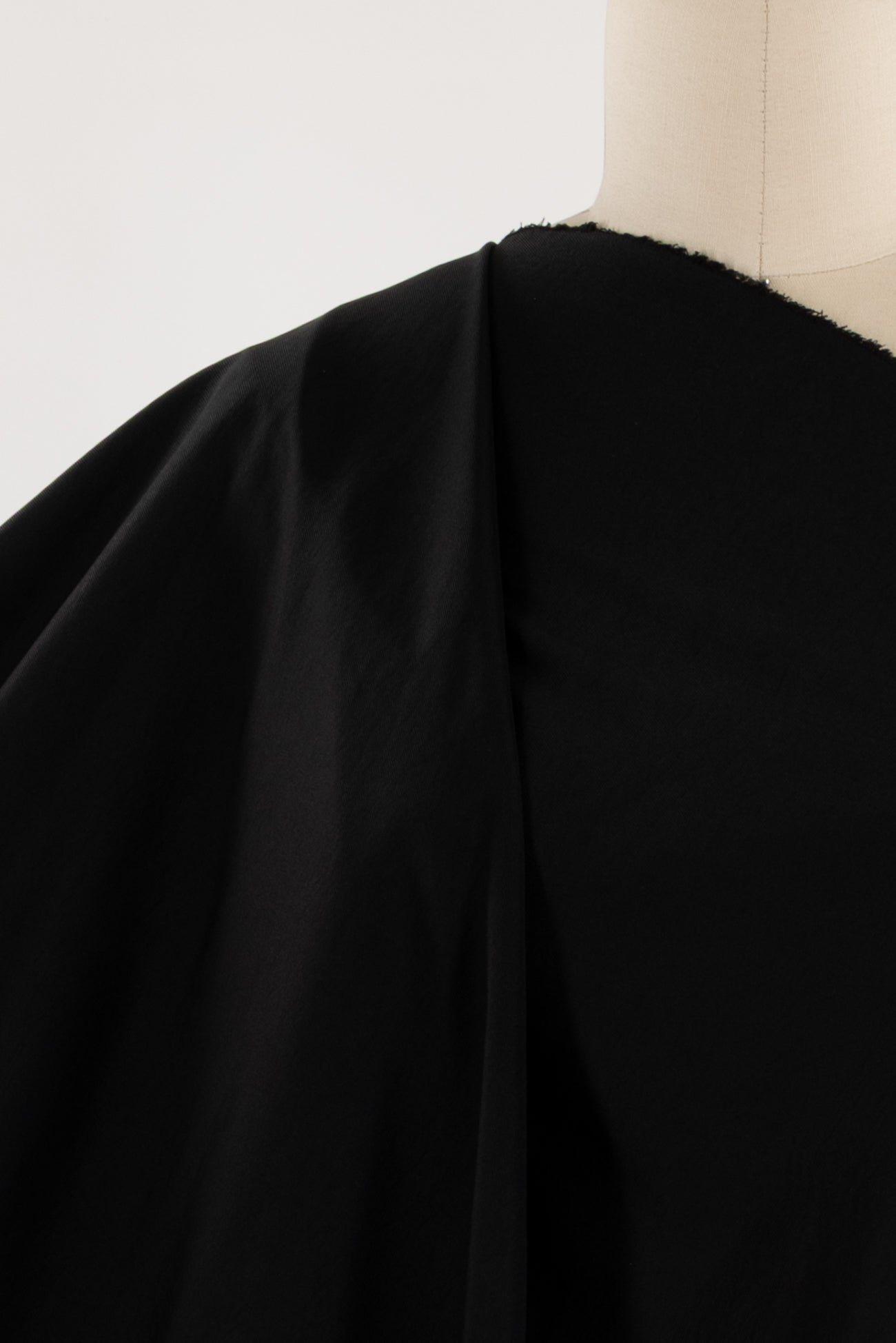 Smoky Black Rainwear Woven