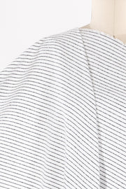 Snowy Stripe Cotton Flannel Woven