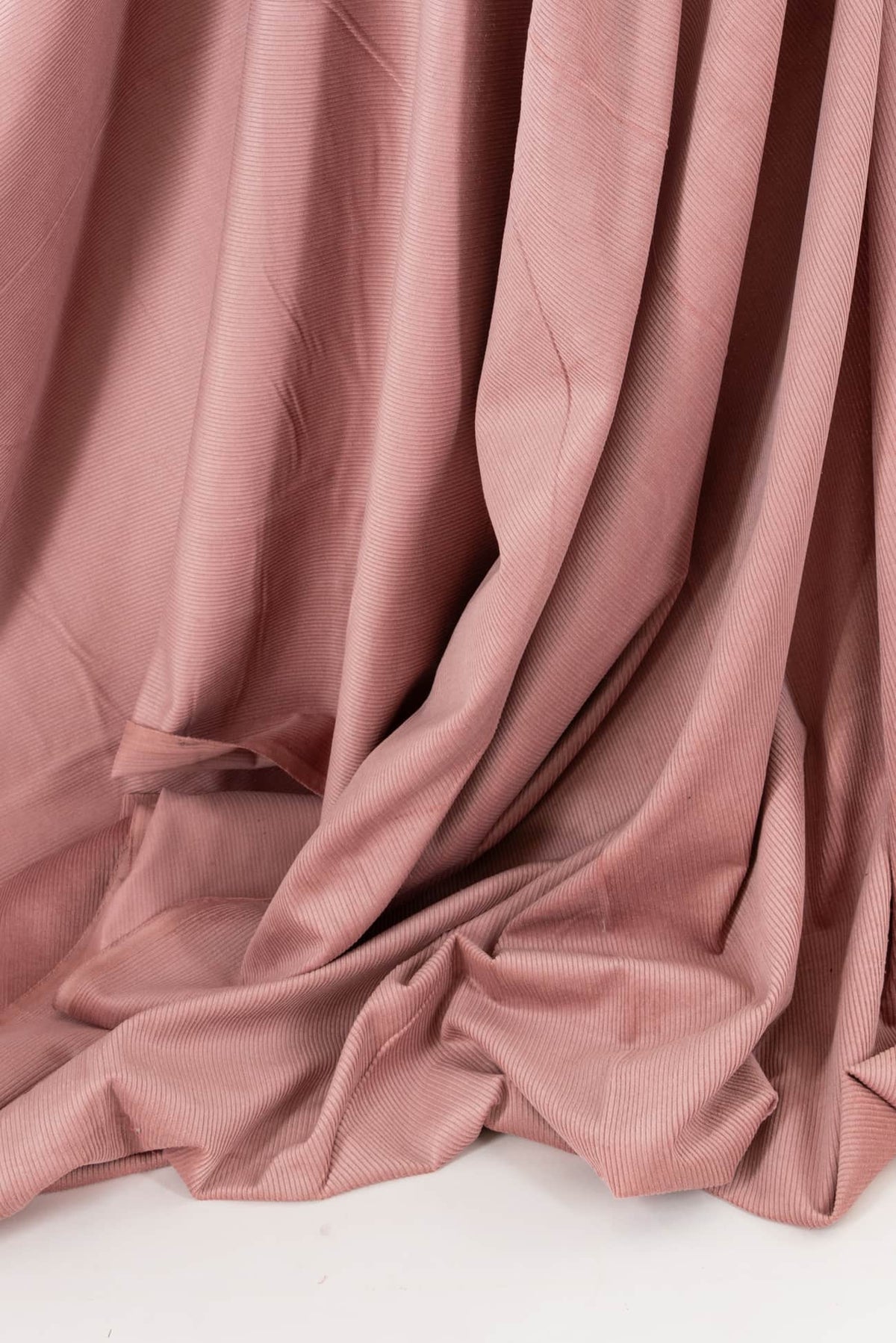 Soft Rose Italian Cotton Corduroy