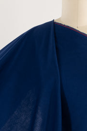 Space Blue Linen/Rayon Woven