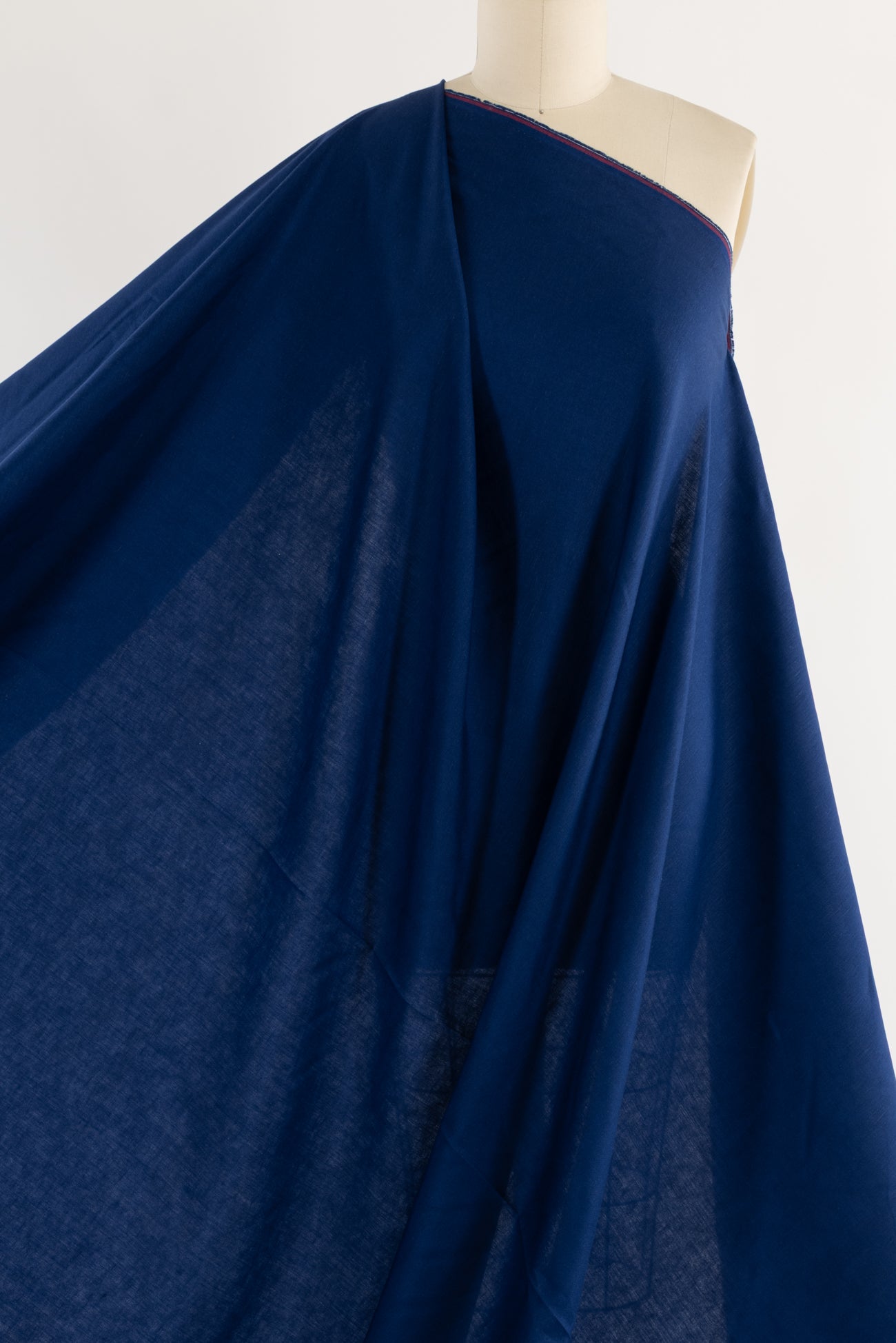 Space Blue Linen/Rayon Woven