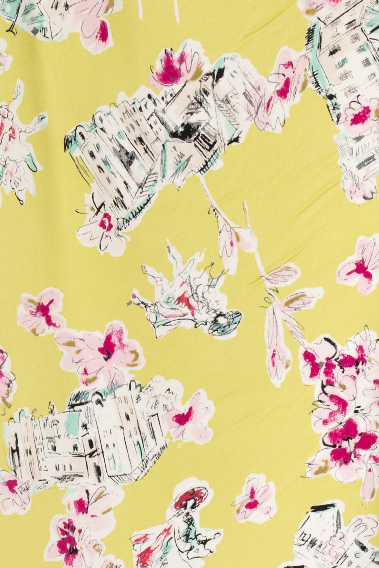 Spring Dance Cotton Woven