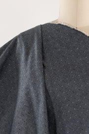 Square Speck Italian Cotton Chambray Woven