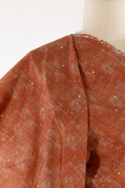 Stitched Clay Cotton Woven