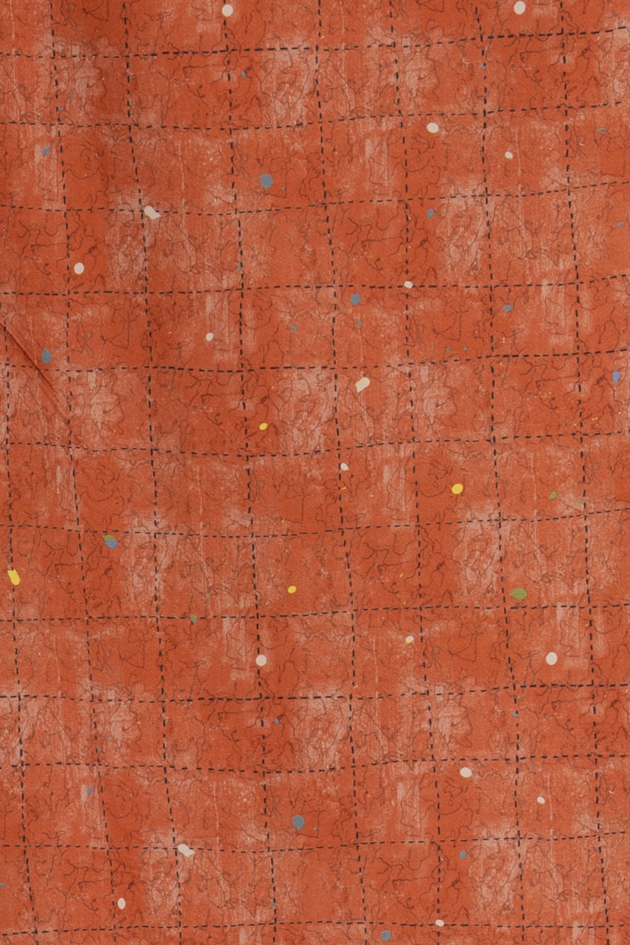 Stitched Clay Cotton Woven