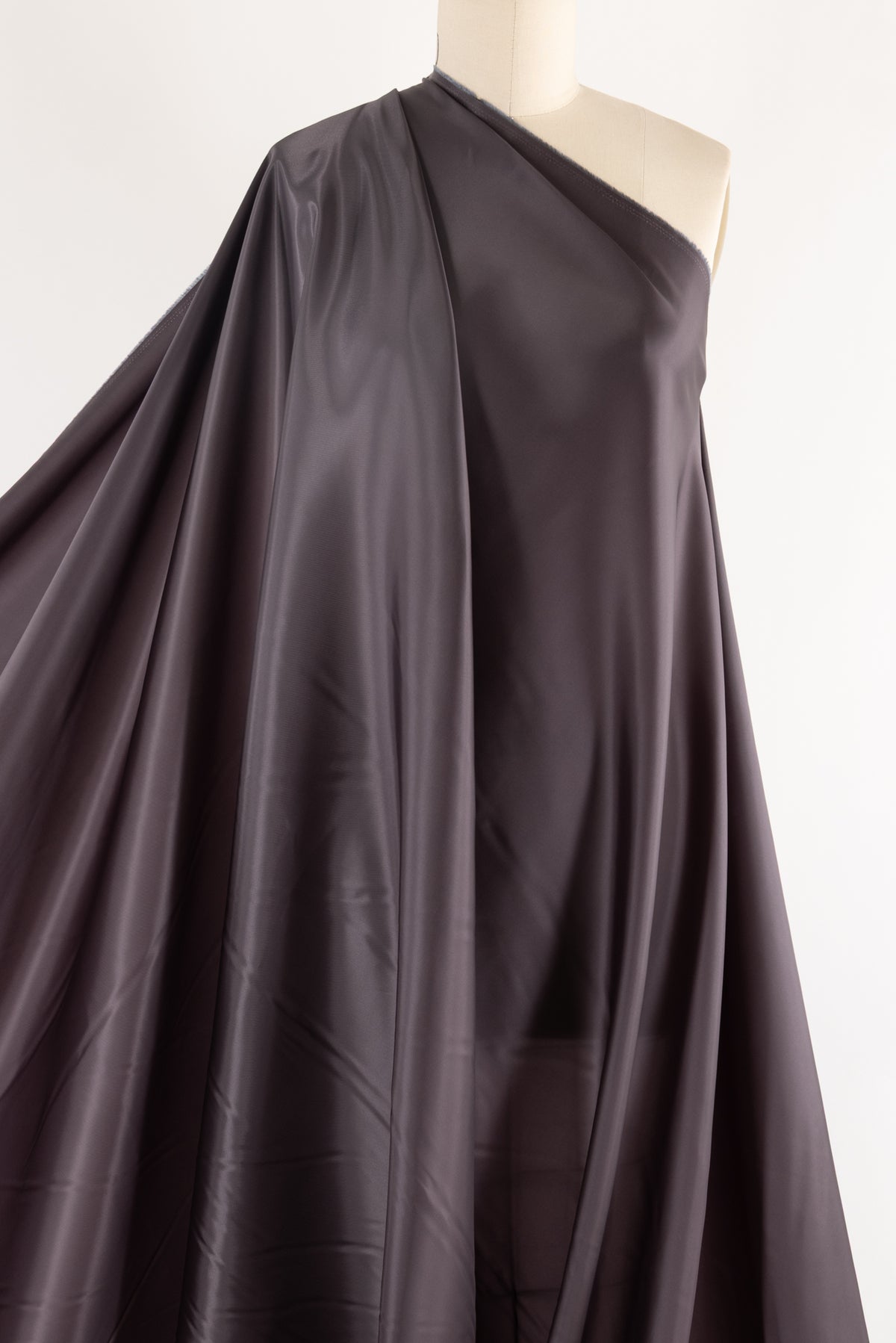 Stone Gray Cupro Rayon Lining