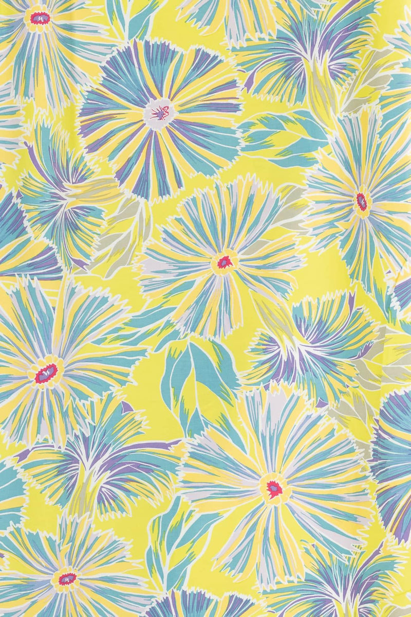 Strawflowers Viscose Woven - Marcy Tilton Fabrics