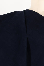 Stretchsational Navy Stretch Cotton Denim Woven