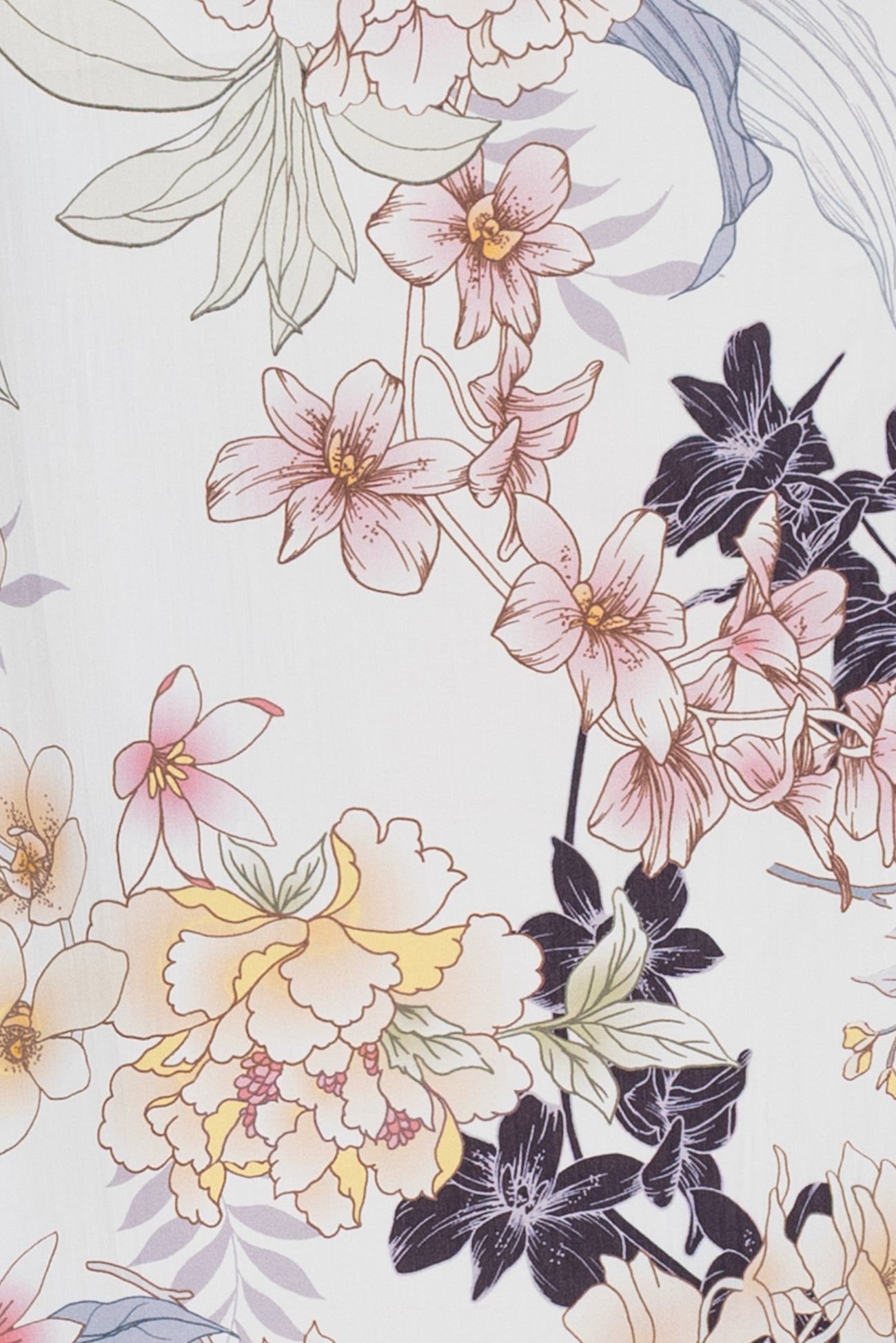 Sugar Magnolia Stretch Cotton Woven