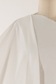 Sugar White Cotton Crush Woven