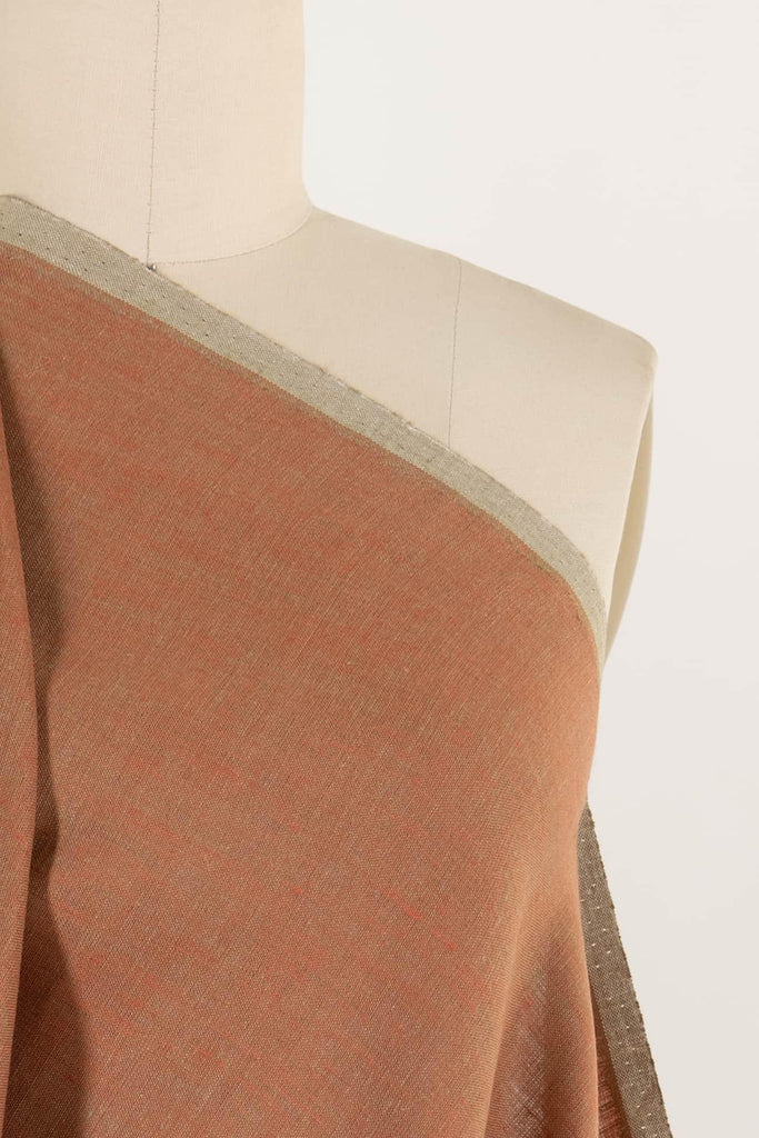 Sumac Crossweave Euro Linen Woven - Marcy Tilton Fabrics