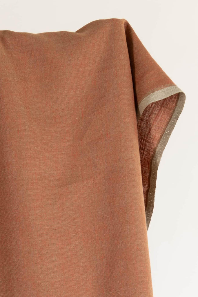 Sumac Crossweave Euro Linen Woven - Marcy Tilton Fabrics