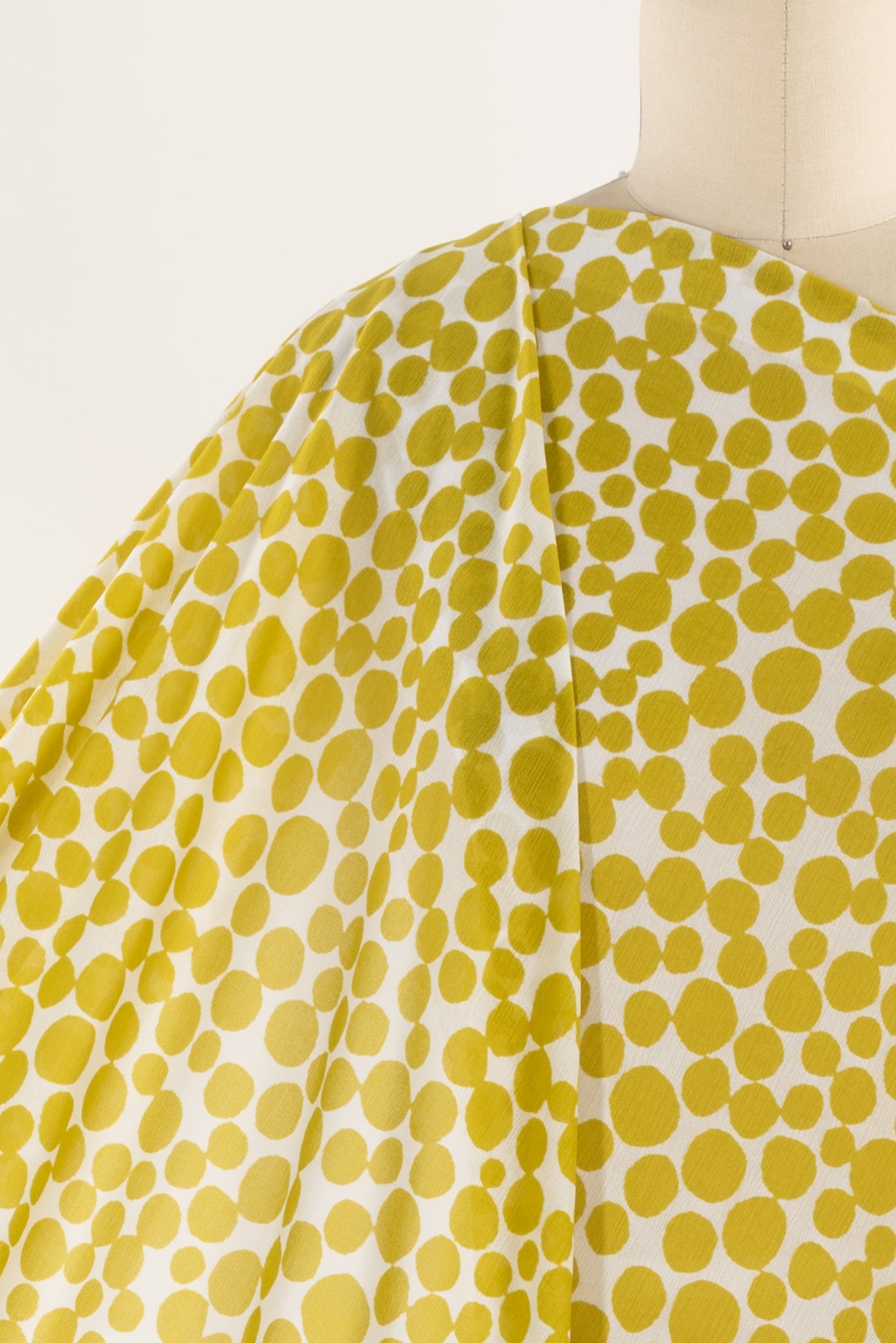 Sunshine Yellow Dots Knit