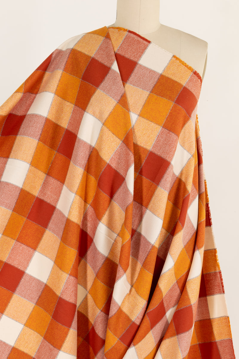 Sun Valley Plaid Cotton Flannel Woven