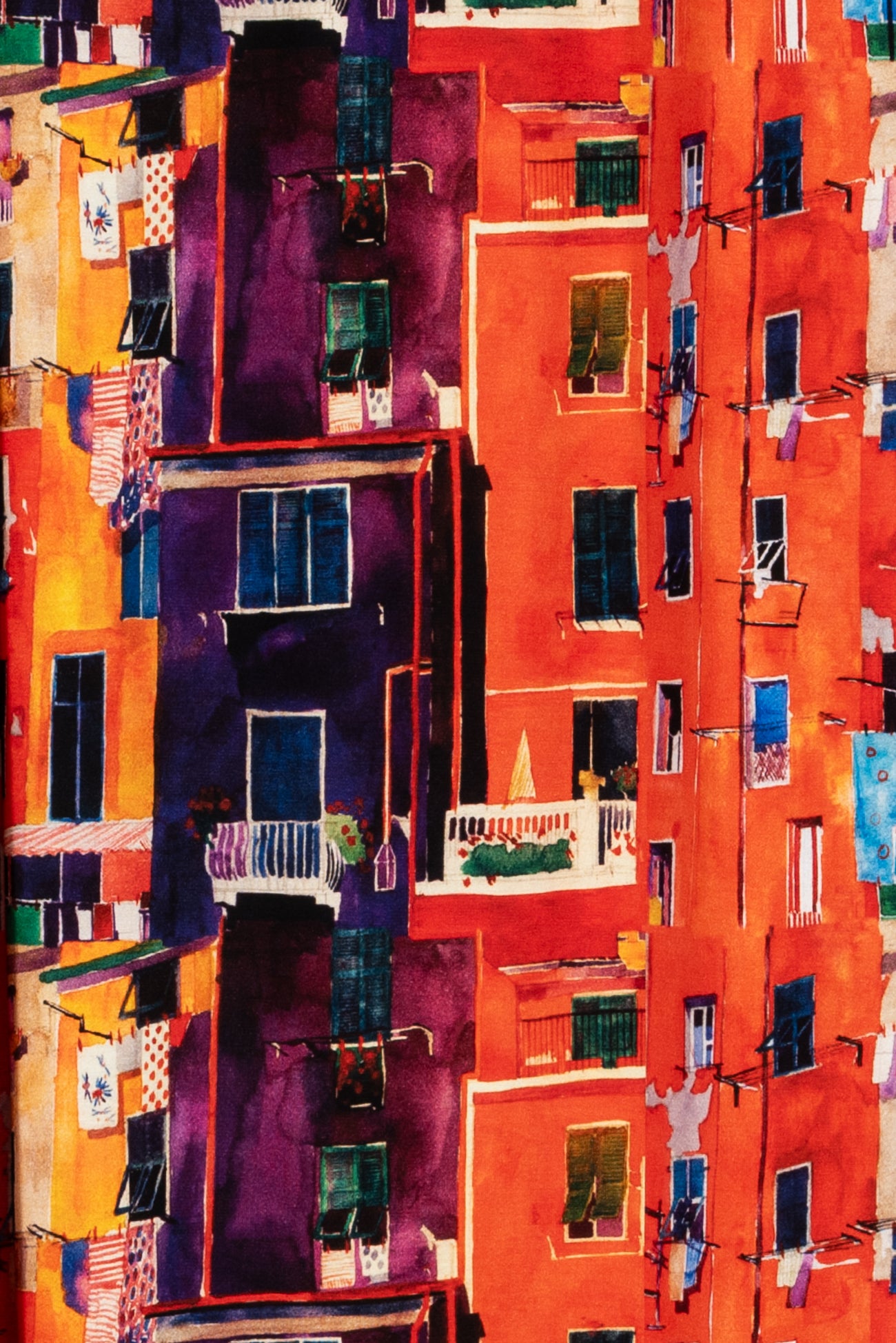 Sunwashed Facades Viscose Knit