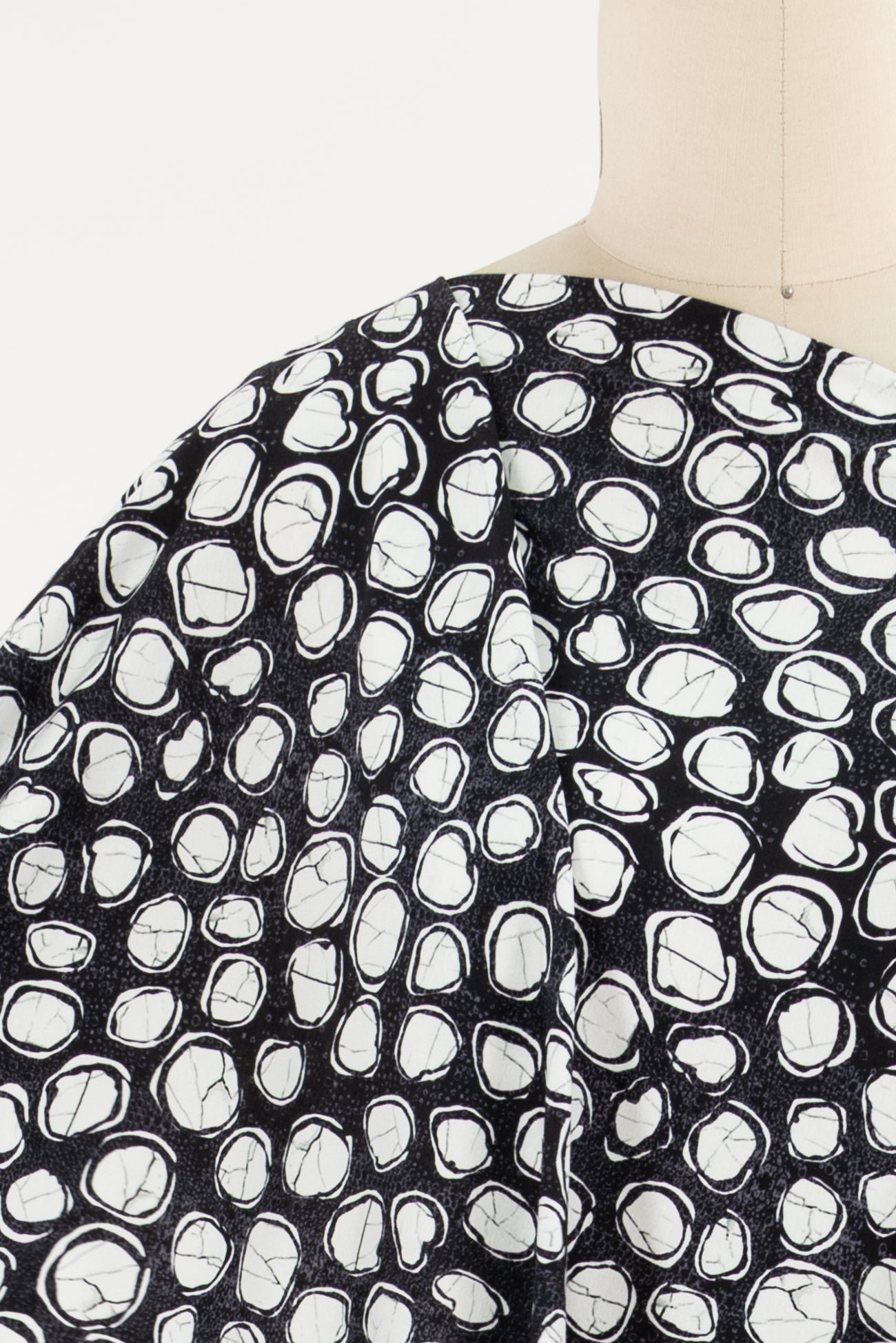 Suzy Dots Danish Cotton/Spandex Knit