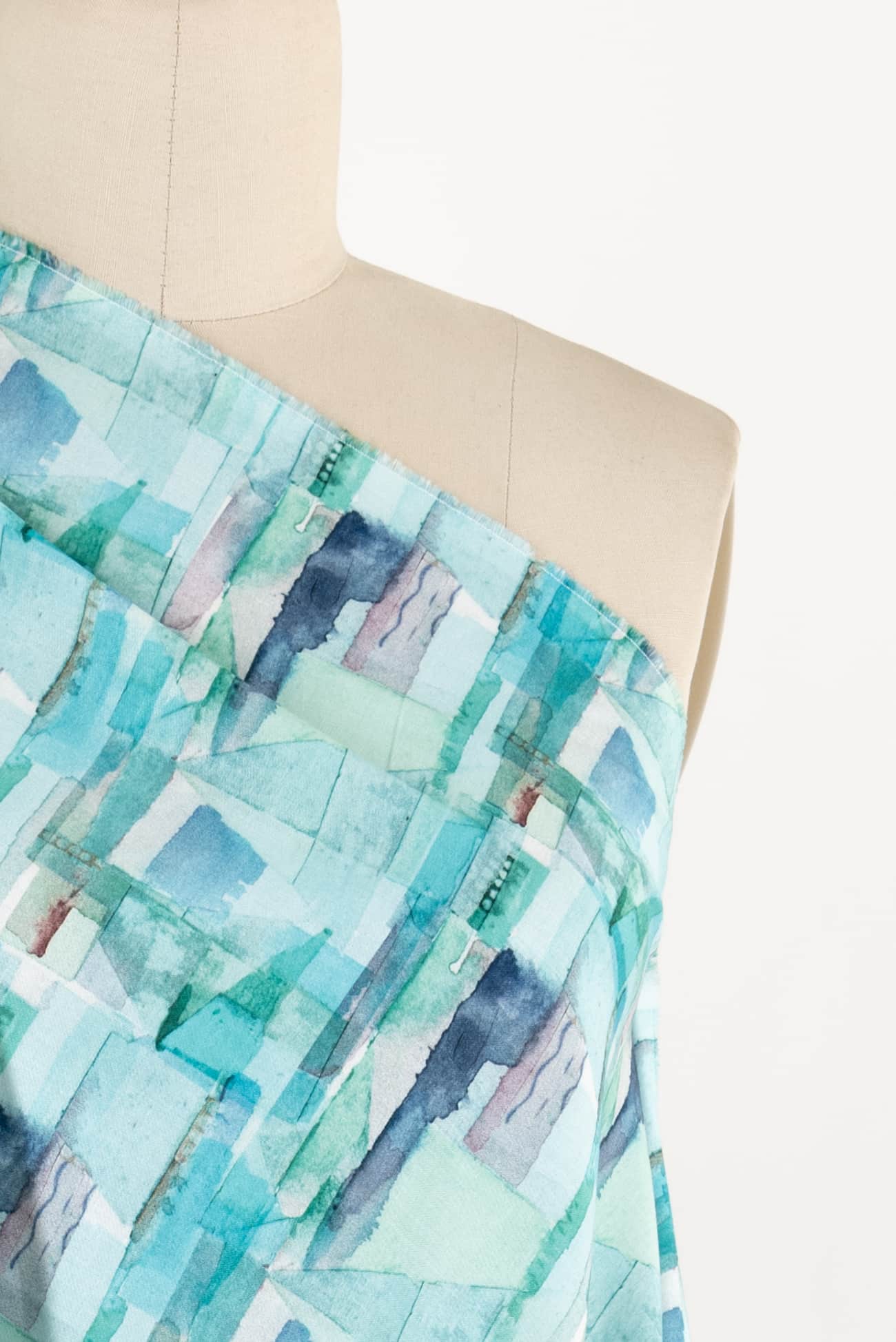 Swimming Pool Cotton Woven - Marcy Tilton Fabrics