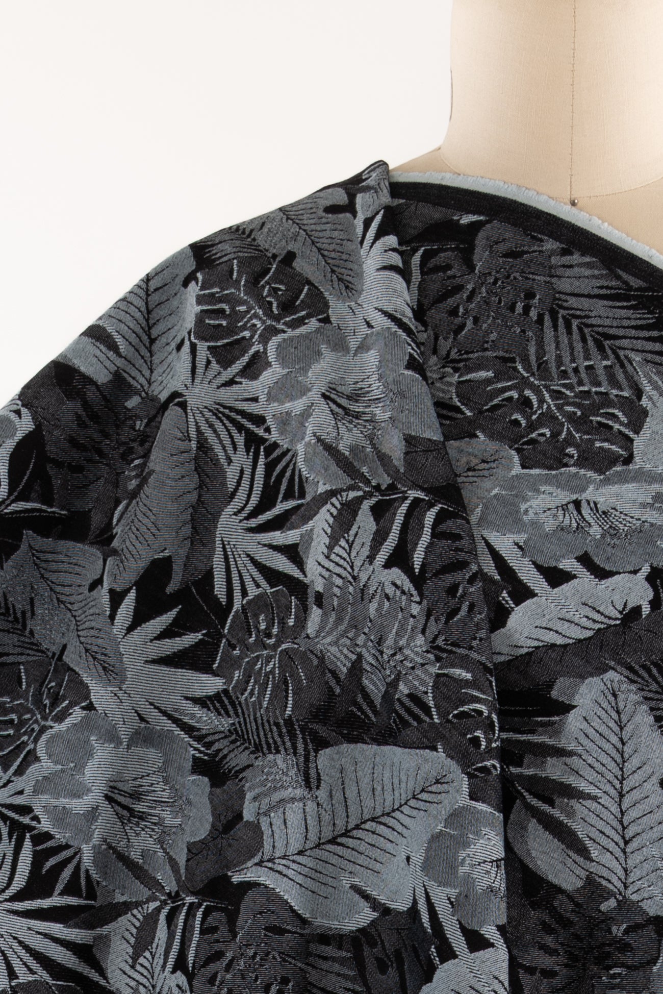 Sylvan Italian Stretch Cotton Denim Jacquard Woven