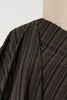 Sylvia Stripe Crinkle Stretch Woven - Marcy Tilton Fabrics