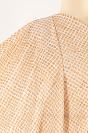 Tangerine Lentils Cotton Woven