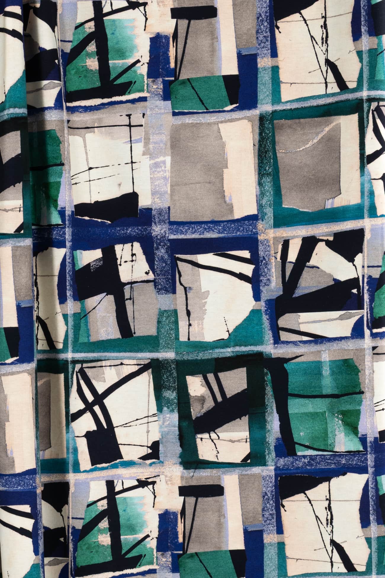 Tangled Up In Blue Italian Ponte Knit