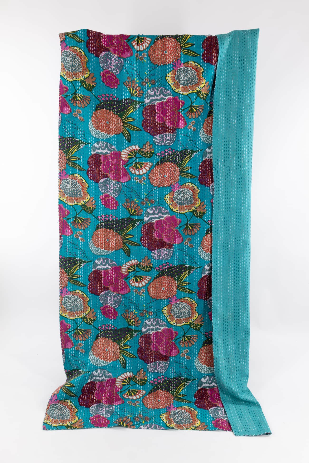Tara Cotton Kantha Woven SOLD BY THE CUT