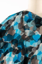 Teal Terrazzo Danish Cotton Knit