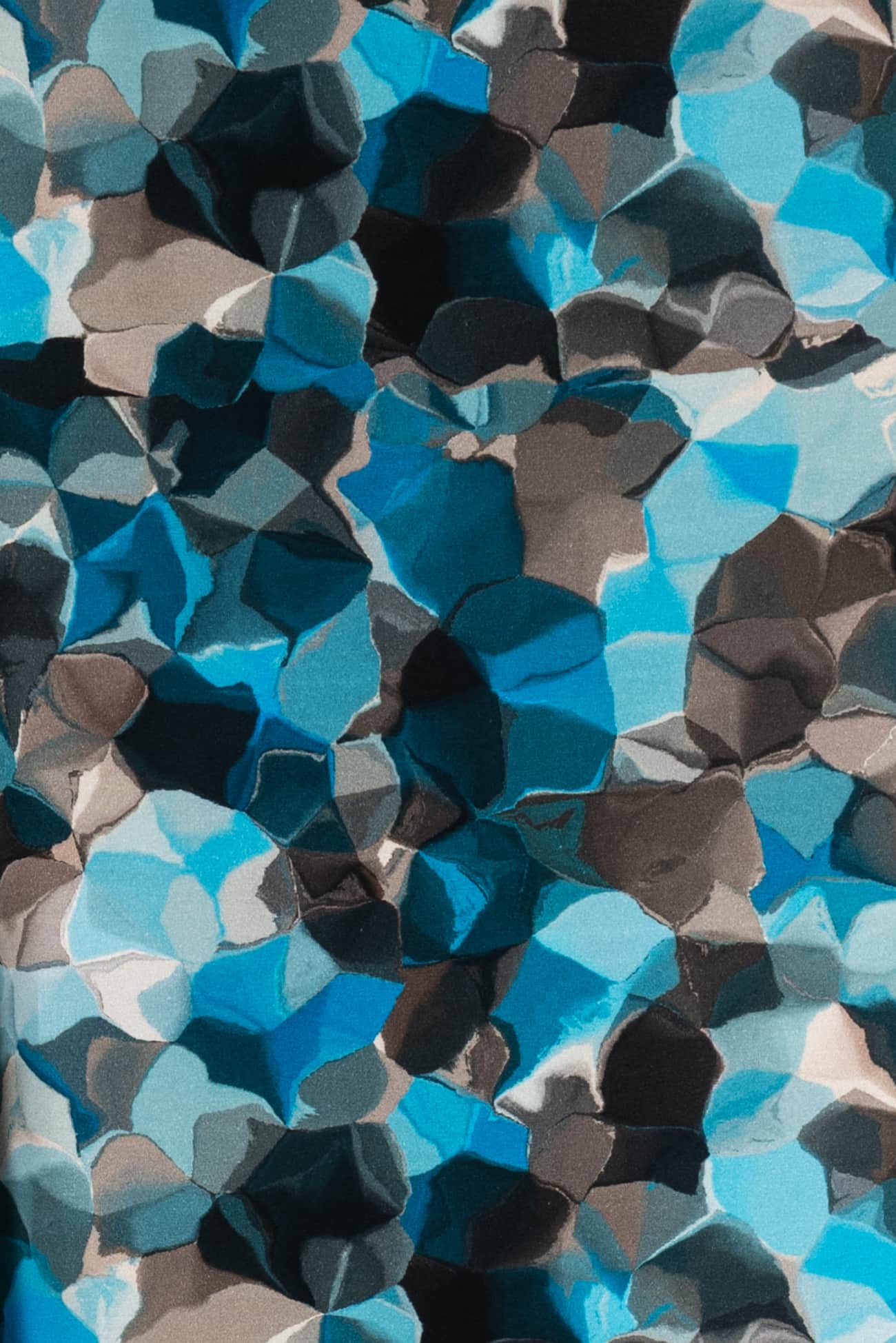 Teal Terrazzo Danish Cotton Knit